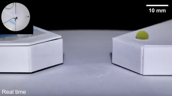 Zuid-Koreanen bouwen vloeibare robot die beweegt, zich splitst en weer samenvoegt