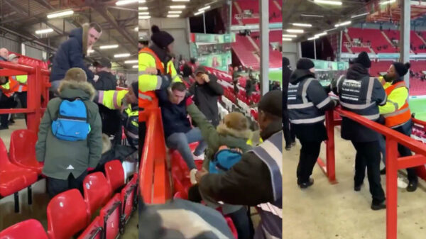 Agressieve Bristol City-fan kan slecht tegen verlies en valt moeder en kind aan