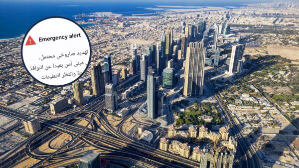 Noodwaarschuwing uitgegeven aan inwoners Dubai vanwege 'raketdreigingen'