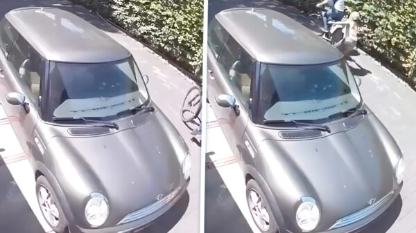 Fietsendief dacht dat dit een makkelijke klus was… Tot eigenaar opdook