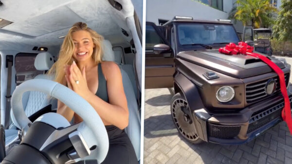 Jake Paul trakteert Jutta Leerdam op Mercedes G-Klasse van € 500.000,-