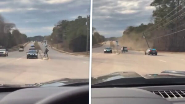 Perfecte timing: Politie stopt achtervolging door spijkermat te gooien