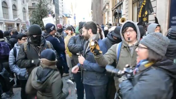 In Amerika stonden de straten weer eens vol met Antifagekkies