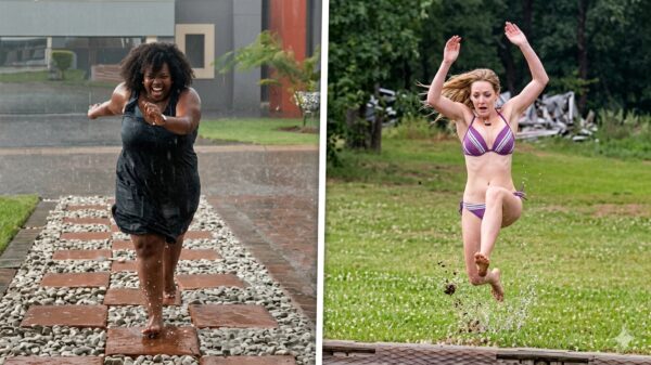 Mensen ontdekken massaal dat water glad is… en dat gaat precies zoals verwacht