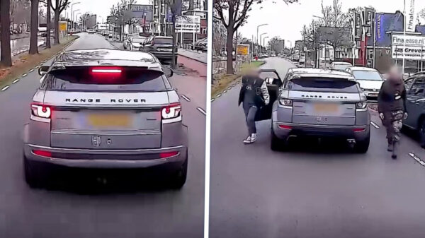 Karma voor 2 opgefokte haantjes die vrachtwagen in Stadskanaal brakechecken