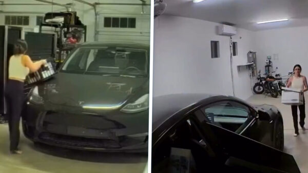 Boze ex-vrouw leent Tesla om te verhuizen en besluit 'm meteen te slopen