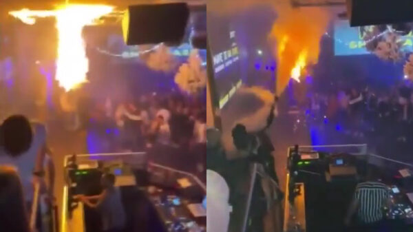 De reden dat je geen licht ontvlambare kerstversiering in je club moet hangen