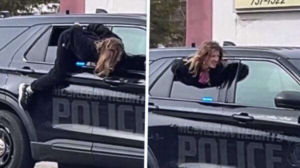 Vrouw ontsnapt uit politieauto mét handboeien en sprint er vandoor