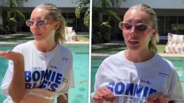 Bonnie Blue faket zwangerschap en casht dik op 'rage bait-content'