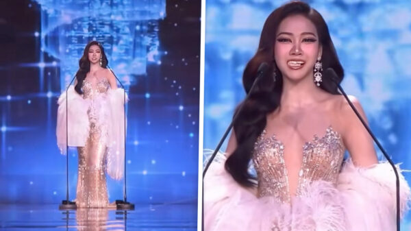 Thaise miss verliest neptanden op podium, beelden gaan wereldwijd rond