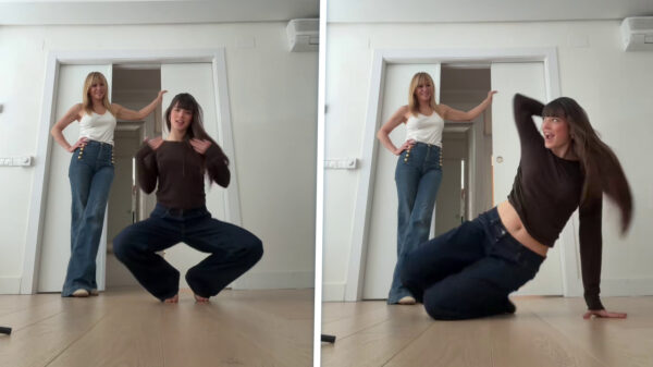 Moeder kan schunnige TikTok-dansje van dochter niet echt waarderen