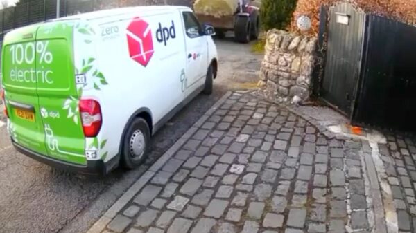 DPD-bezorger komt erachter dat je je busje niet overal kunt parkeren