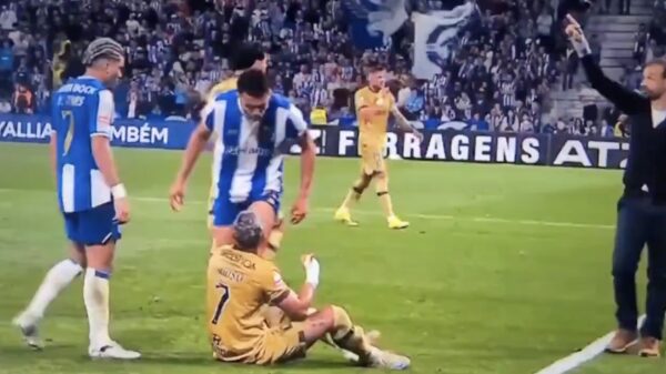 Spuugincident in Portugal: 'Alberto Costa spuugt vol in het gezicht van Sorriso'