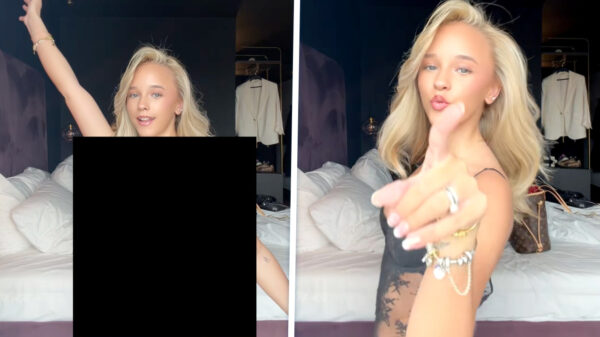 Voilà: Emma Kok is amper 18 jaar en showt meteen haar kittige pakjes