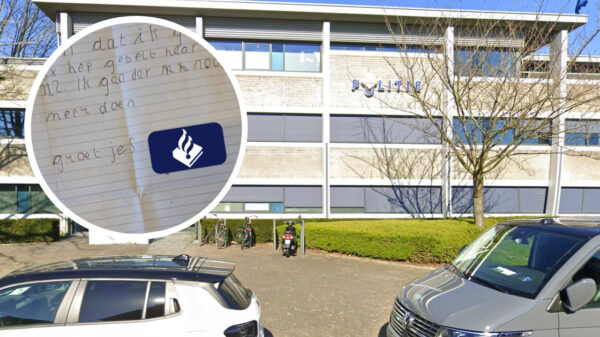Jochie belt vijf keer 112 en biedt excuses aan met een brief