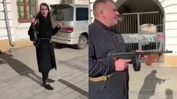 In Rusland worden transgenders gewoon met ouderwetse machinegeweren verjaagd