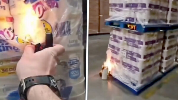 Werknemer zet gigantisch magazijn in de fik na klachten over z'n salaris