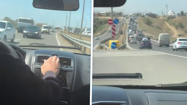 Complete mafkees kiest voor spookrijden om niet in de file te hoeven staan