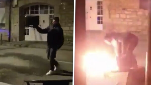 Bizar: Mafklapper steekt bar in de hens met alle cafégangers er nog in