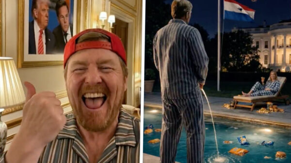 Briljante AI-creatie van Willy en Maxima die het Witte Huis terroriseren