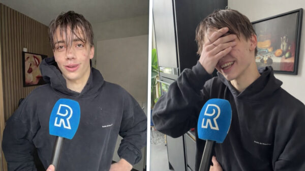 Olivier is een dag na de marathon van Rotterdam nog steeds naar de tering