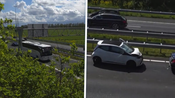 Supportersbussen NEC uitzwaaien gaat helemaal verkeerd