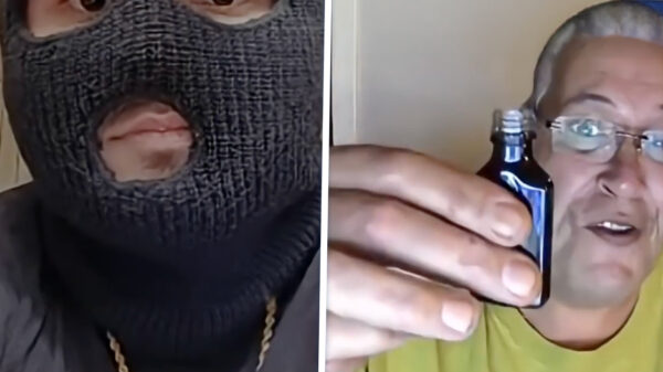 'OOHPA Arjan' heeft gezellig onderonsje met een hersenloze bivakmuts