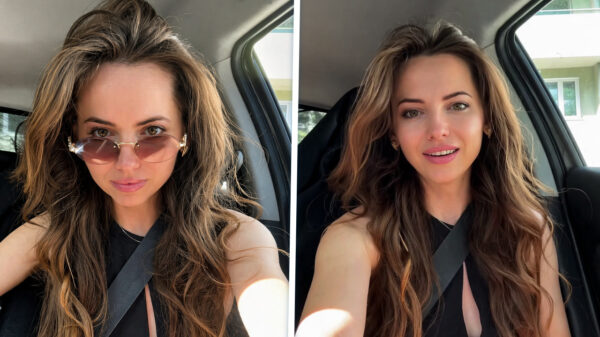 Oeps: Camera zakt langzaam en onthult nét iets meer dan ze had gepland