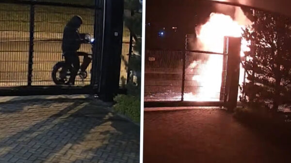 Beelden van explosie bij Israëlcentrum: Politie zoekt kansenparel op fatbike