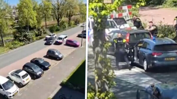 Politie lost schoten bij achtervolging in Groningen, man van 32 aangehouden