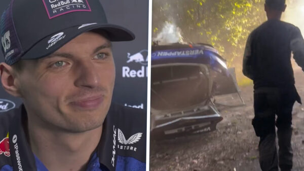 Max Verstappen geeft update over vader Jos na crash Rallye de Wallonie