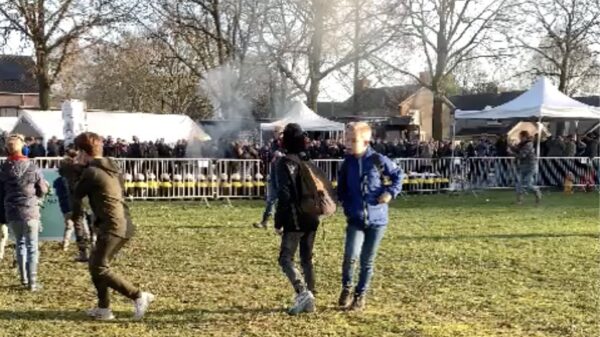 De ratelband in Beilen gaat er ook lekker op!