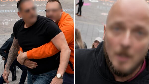 Man gaat compleet door het lint tegenover cameraman tijdens protest in Utrecht