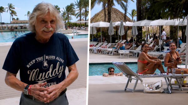Johan Derksen laat zich op Curaçao weer van z’n beste kant zien