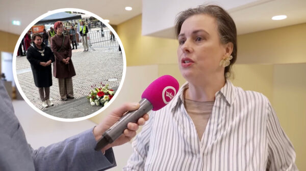 Woede om burgemeester Sharon Dijksma die krans legt op nakba-herdenking