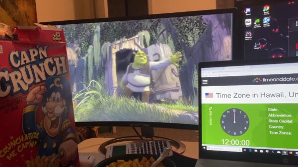 Deze filmliefhebbers hebben hun oud & nieuw-timing prima op orde