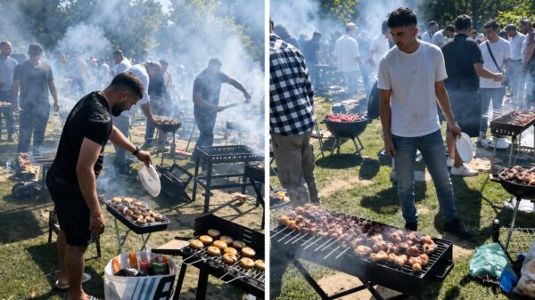 In Duitsland noemen ze dit gewoon een gezellige middag barbecueën