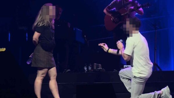 Uiterst pijnlijk momentje tijdens huwelijksaanzoek op podium Miss Montreal