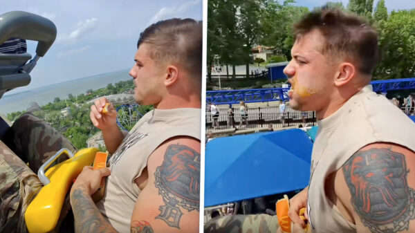 YouTuber levenslang geweerd bij Six Flags na kipnuggets in achtbaan