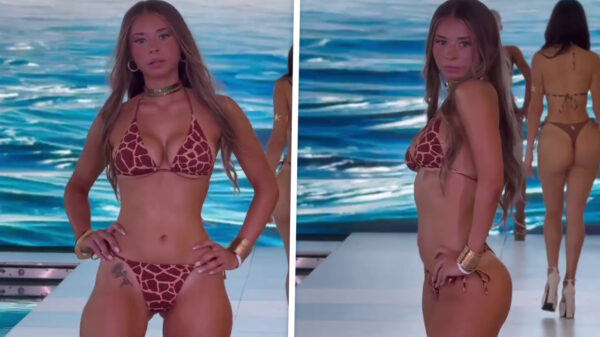 Sophie Rain steelt de show tijdens opvallend debuut op Miami Swim Week