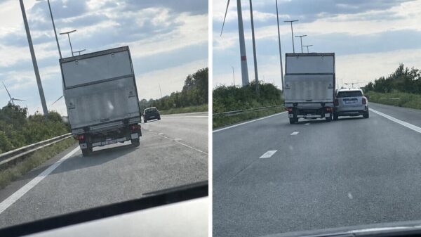 Bezopen Pool slingert over de weg en ramt 20 auto's op Belgische snelweg