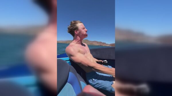 Lekker middagje op de speedboot