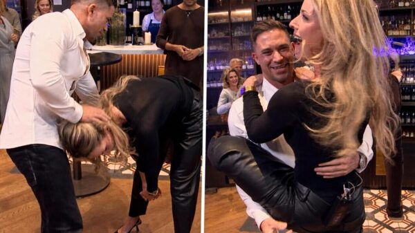 Presentatrice Omroep Brabant wordt iets té hitsig van professionele stripper