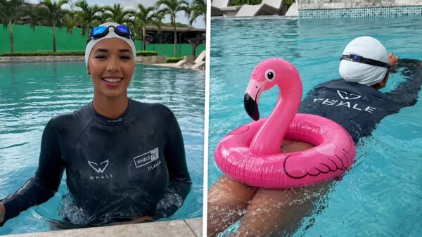Zwemcoach Nathaly Shanel laat zien hoe je makkelijker door het water glijdt