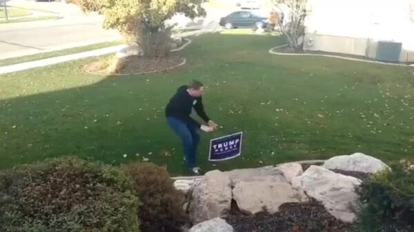 Buurman heeft de perfecte manier gevonden om anti-Trumpers te trollen