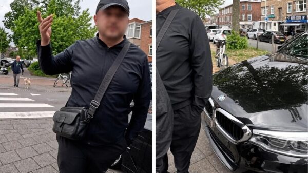 Opgefokt nektasje parkeert z'n BMW op oversteekplaats in Den Haag: BOETE!