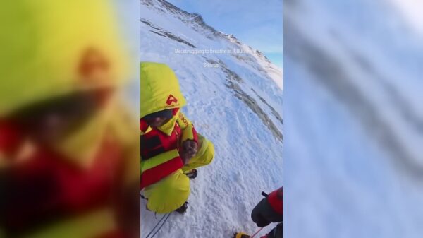 Op 8.000 meter hoogte is het lastig ademen