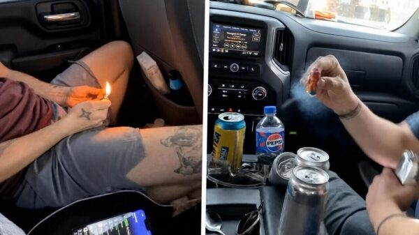 Vuurwerkgooier in auto krijgt direct spijt: instant karma op de achterbank