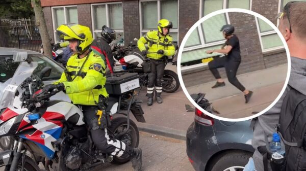 Marokkaans tuig valt motoragenten aan tijdens overwinningsfeestje in Den Haag