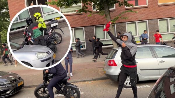 Marokkaans tuig valt motoragenten aan tijdens overwinningsfeestje in Den Haag